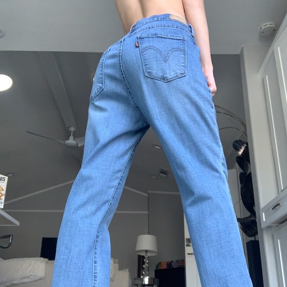 levis 505 straight leg light wash jeans - Picture 1 of 3